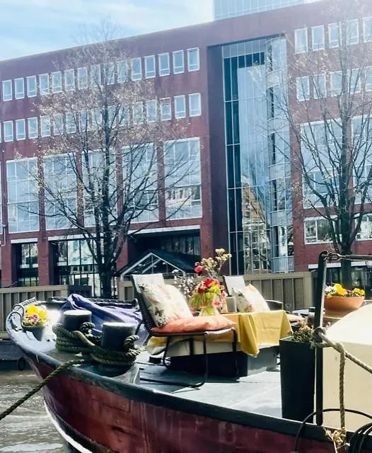 Bed & Breakfast Romantic Houseboat Amsterdam Nederländerna